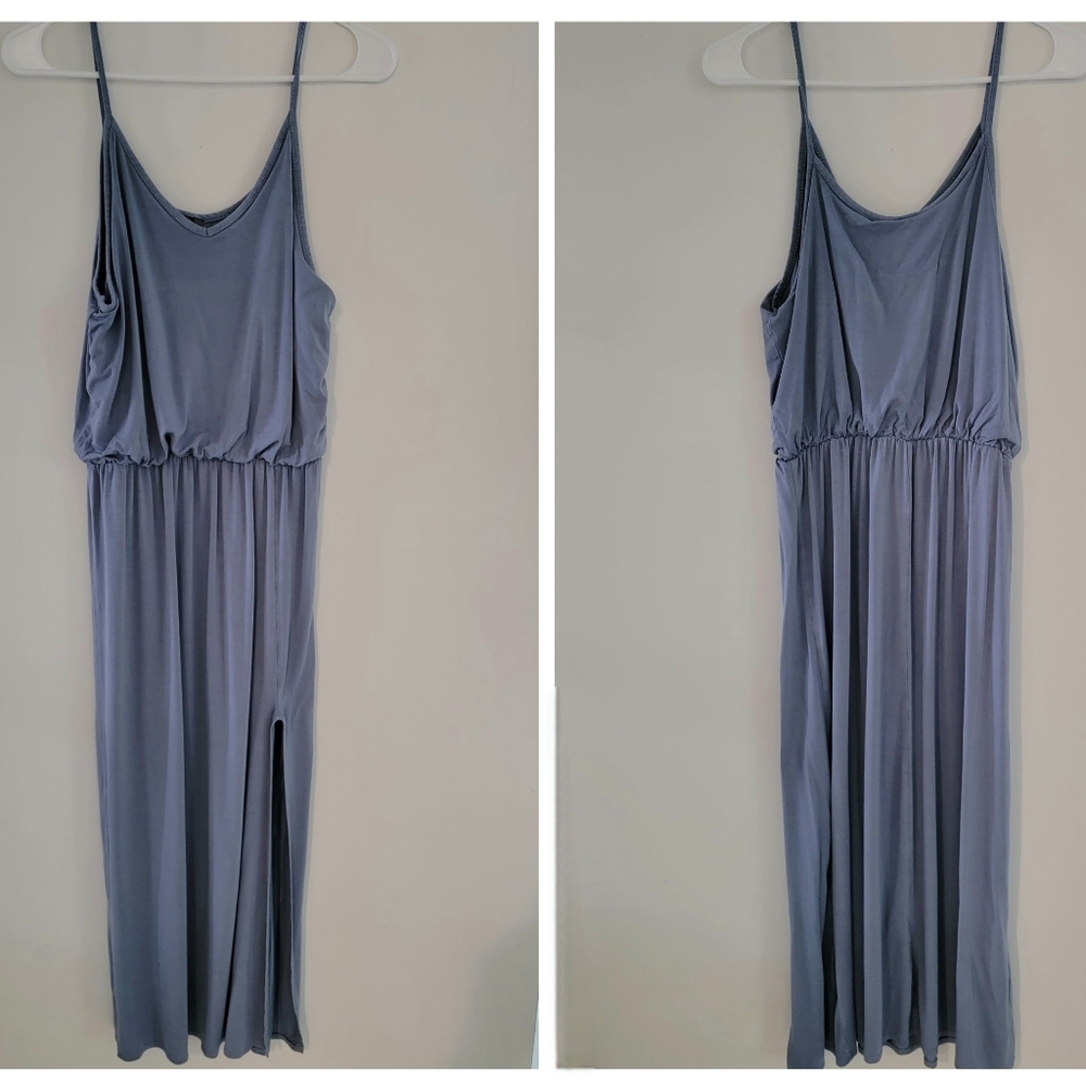 Olivia Rae New York Soft Blue Midi Dress Medium